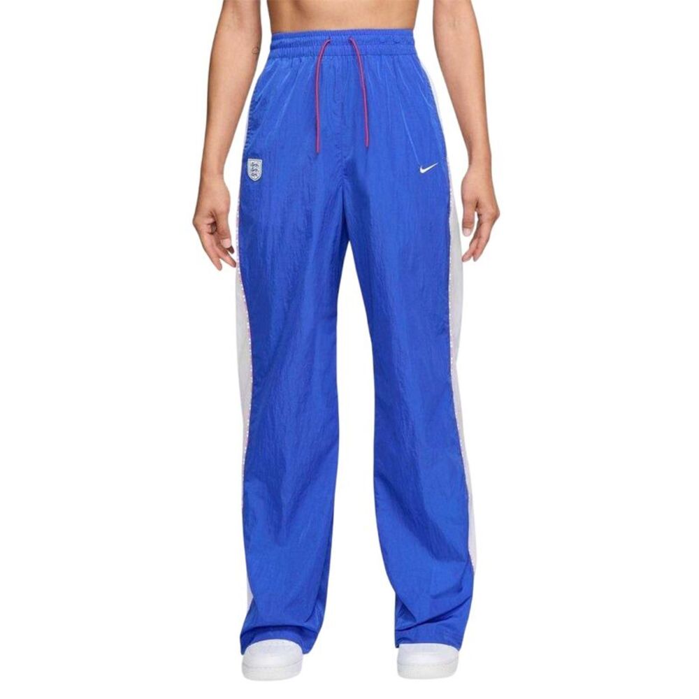Nike Womens/Ladies England FA Tracksuit Bottoms / Blue/White